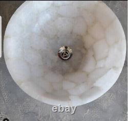 14 White Quartz Sink Wash Basin for Bathroom Kitchen Natural Gemstone Handmade