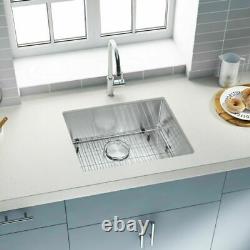 304 Stainless Steel Vegetable Washing Basin Single Bowl Undermount Kitchen Sink