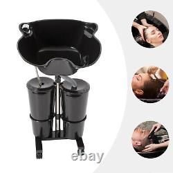 Backwash Shampoo Bowl Basin Portable Hairdress Spa Salon Hair Washing Sink