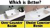 Best Wash Basin For Home Table Top Wash Basin Vs Under Counter Wash Basin Bathroom Interior Design