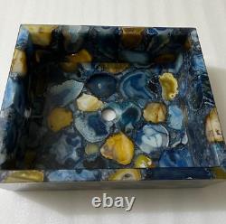 Blue Agate Wash basin Sink Agate Stone Handmade /stone basin /Kitchen & Bathroom