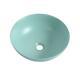 Ceramic Countertop Art Wash Basin, Vessel Sink(matt Light Green)