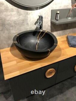 Handmade Ceramic Sink, Handmade, Ceramic Bathroom Sink, Kintsugi, Wash Basin