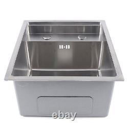 Hidden Sink Stainless Steel Small Size Hidden Sink Wash Basin With Accessories