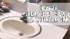 How To Remove And Replace A Bathroom Sink Diy Video Diy Sink