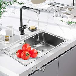 Laundry Pool Balcony Household Stainless Steel Laundry Sink Wash Basin