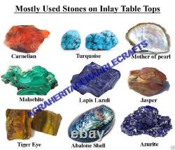 Marble Sink, Wash Basin, Marble Stone Sink, Natural Lapis Lazuli inlay Stone Deco