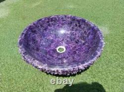 Natural Amethyst wash Basin Sink / Beautiful Natural Handmade Wash Basin Sink