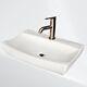 New 25x16 Porcelain Vanity Vessel Sink Withfaucet Bathroom Countertop Wash Basin