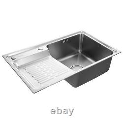 Small Kitchen Rv Caravan Hand Wash Basin Sink For Boat Camper Stainless Steel