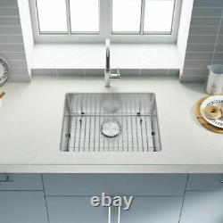 Stainless Steel Washing Basin Double/Single Bowl Undermount Kitchen Sink Faucet