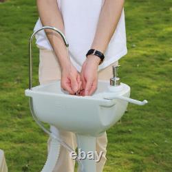 Wash Basin Sink, Garden Camping Wash Basins Hand Washing with Toilet