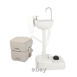 Wash Basin Sink Portable Toilet Flush Wastewater Recycled with Faucet & Garden